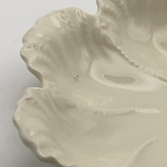 Vintage Lenox Round Veined Leaf Bowl - Picture 4 of 9